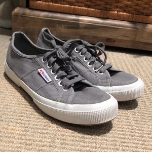 Gray Superga Sneakers
